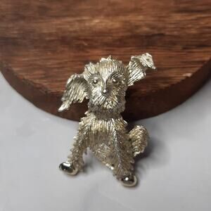 Flop Ear Dog Brooch